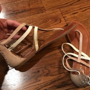 Studded Flats size 8